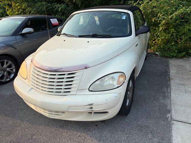 Cool Vanilla 2005 Chrysler PT Cruiser Convertible Front-Wheel Drive 4-Speed Automatic