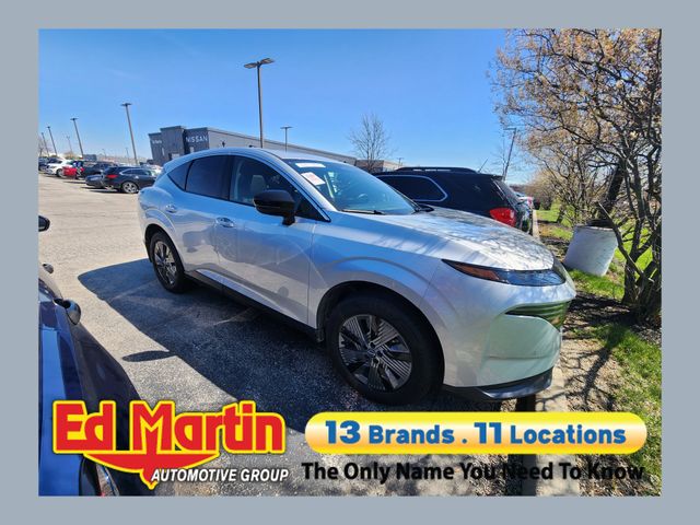 Brilliant Silver Metallic 2025 Nissan Murano SL AWD SUV / Crossover All-Wheel Drive 9-Speed Automatic