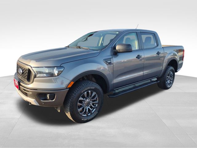 Carbonized Gray Metallic 2021 Ford Ranger XLT SuperCrew 4WD Pickup Truck Four-Wheel Drive Automatic