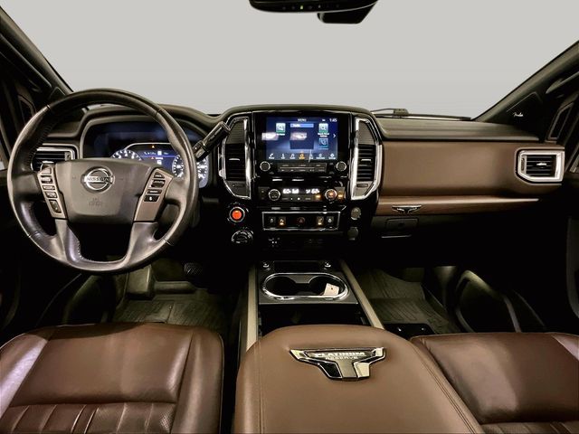 2022 Nissan Titan Platinum Reserve Black at Bob Ruth Ford