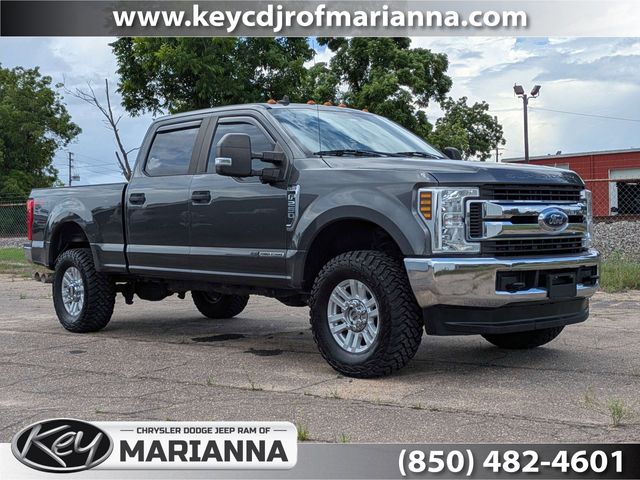 Gray (Magnetic) 2019 Ford F-250 Super Duty XL Crew Cab 4WD Pickup Truck Four-Wheel Drive 6-Speed Automatic