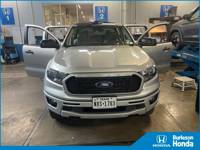 Ingot Silver 2019 Ford Ranger Pickup Truck Four-Wheel Drive Automatic