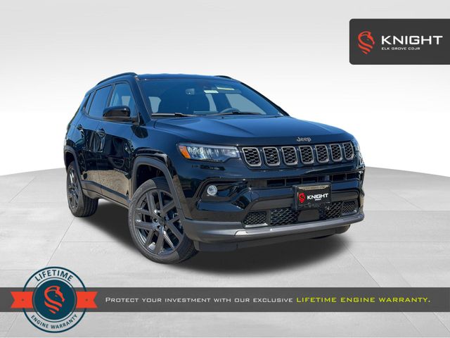 Diamond Black Crystal Pearlcoat 2026 Jeep Compass SUV / Crossover Four-Wheel Drive 8-Speed Automatic