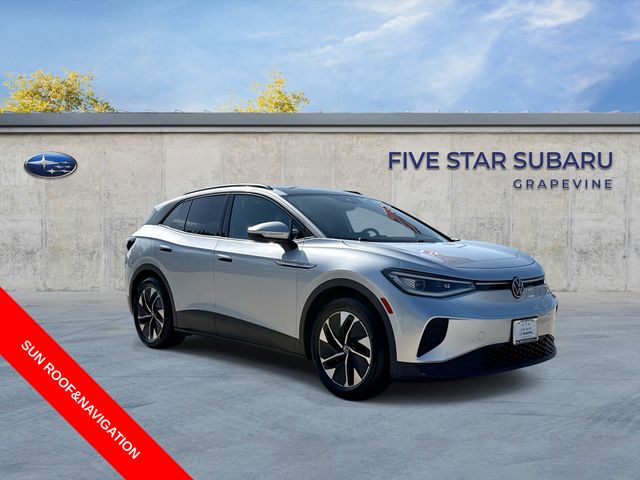 Scale Silver Metallic 2021 Volkswagen ID.4 SUV / Crossover Rear-Wheel Drive Automatic