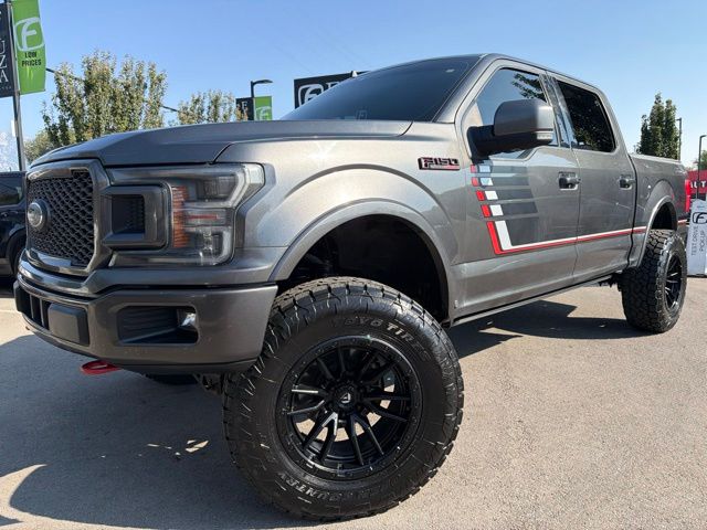 Gray 2019 Ford F-150 Pickup Truck Four-Wheel Drive Automatic