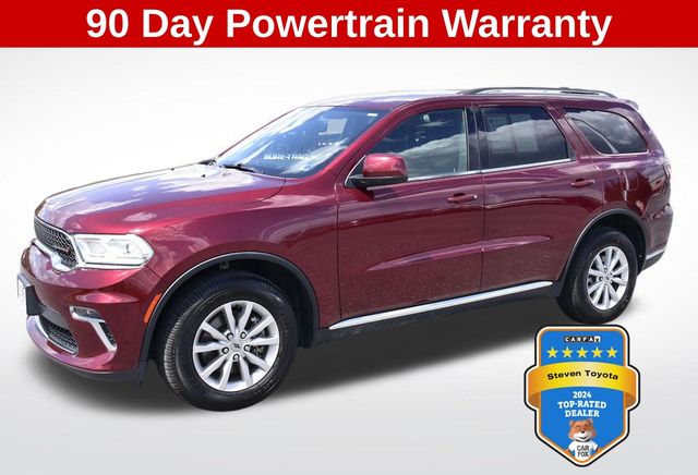 Octane Red Pearlcoat 2021 Dodge Durango SXT Plus AWD SUV / Crossover All-Wheel Drive 8-Speed Automatic