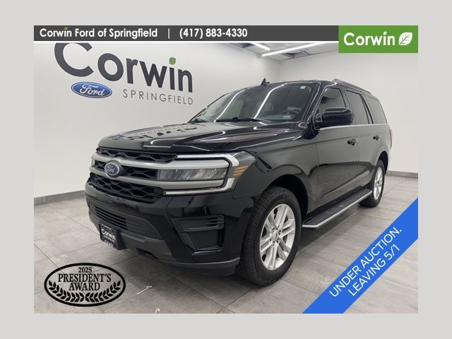 Agate Black Metallic 2022 Ford Expedition XLT 4WD SUV / Crossover Four-Wheel Drive Automatic