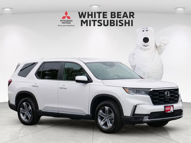 Platinum White Pearl 2025 Honda Pilot EX-L AWD SUV / Crossover All-Wheel Drive Automatic