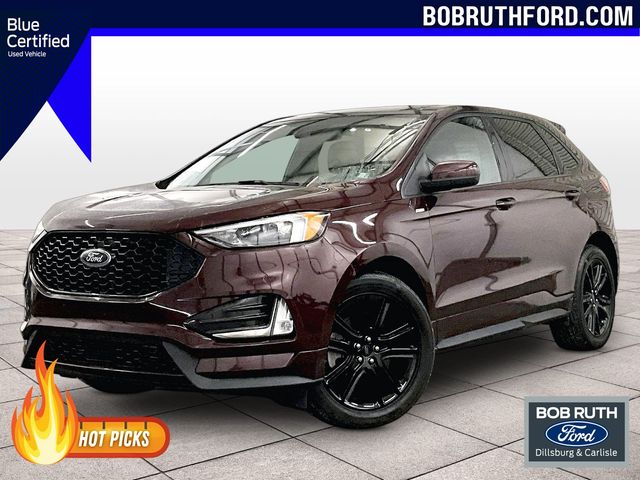 2023 Ford Edge ST Line Red at Auto Express Mitsubishi