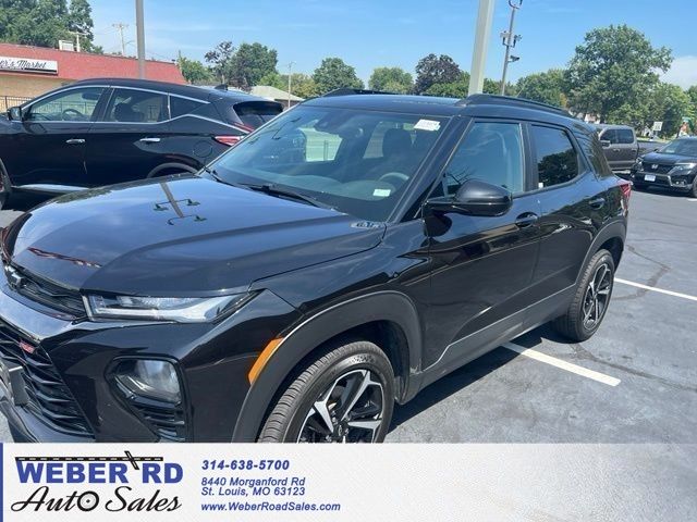 Mosaic Black Metallic 2021 Chevrolet Trailblazer SUV / Crossover Four-Wheel Drive 9-Speed Automatic
