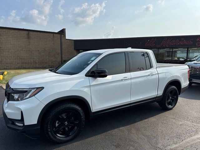 Platinum White Pearl 2023 Honda Ridgeline Pickup Truck All-Wheel Drive 9-Speed Automatic