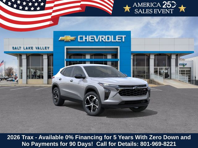 Sterling Gray Metallic 2026 Chevrolet Trax SUV / Crossover Front-Wheel Drive 6-Speed Automatic