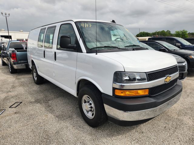Summit White 2024 Chevrolet Express Cargo 2500 RWD Van Rear-Wheel Drive 8-Speed Automatic Overdrive