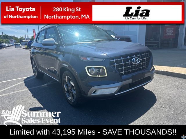 Denim w/White Roof 2023 Hyundai Venue SUV / Crossover Front-Wheel Drive Continuously Variable Transmission