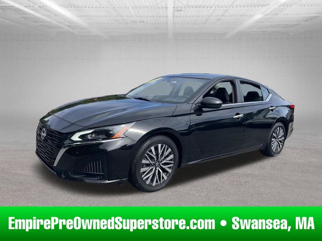 Super Black 2024 Nissan Altima Sedan Front-Wheel Drive Continuously Variable Transmission
