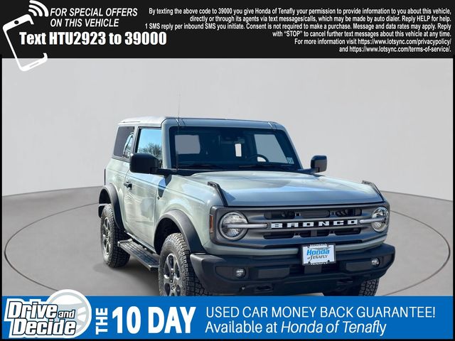 Gray 2022 Ford Bronco Big Bend 2-Door 4WD SUV / Crossover Four-Wheel Drive Automatic