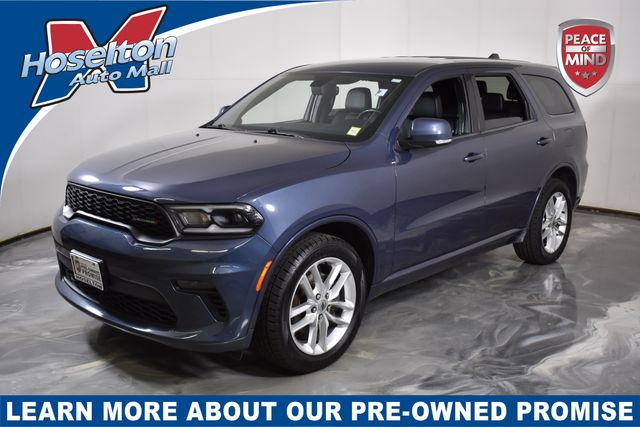 Reactor Blue Pearlcoat 2021 Dodge Durango SUV / Crossover All-Wheel Drive 8-Speed Automatic