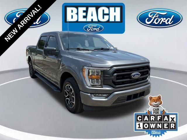 Gray Metallic 2021 Ford F-150 Pickup Truck 4X2 Automatic