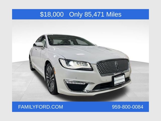 White Platinum Clearcoat Metallic 2020 Lincoln MKZ Reserve I AWD Sedan All-Wheel Drive 6-Speed Automatic
