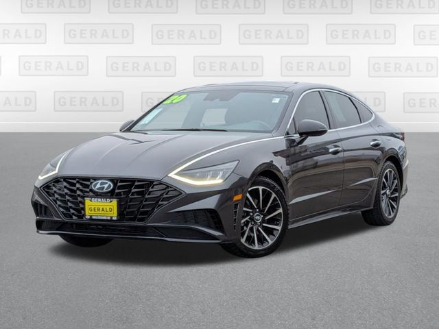 Portofino Gray 2020 Hyundai Sonata SEL Plus FWD Sedan Front-Wheel Drive 8-Speed Automatic Overdrive