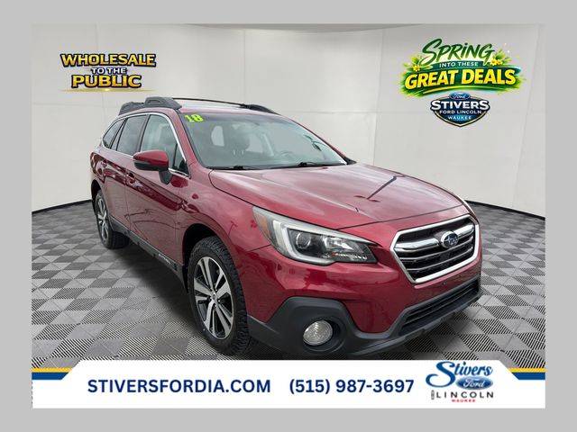 Crimson Red Pearl 2018 Subaru Outback 2.5i Limited AWD Wagon All-Wheel Drive Continuously Variable Transmission