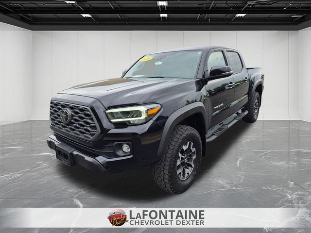 Midnight Black Metallic 2020 Toyota Tacoma TRD Off Road Double Cab 4WD Pickup Truck Four-Wheel Drive 6-Speed Automatic