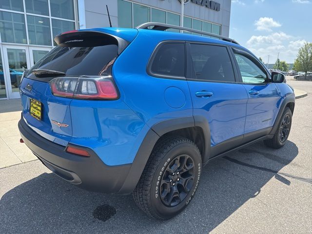 2019 Jeep Cherokee Trailhawk - Hydro Blue Pearlcoat exterior view 7