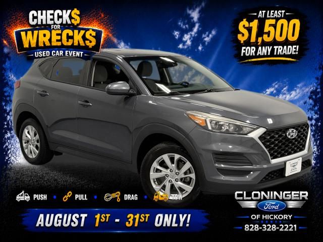 Coliseum Gray 2019 Hyundai Tucson SUV / Crossover Front-Wheel Drive 6-Speed Automatic
