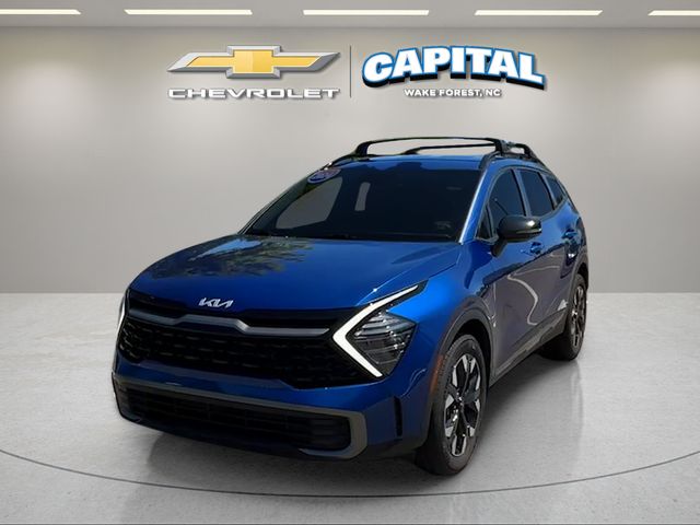 Sapphire Blue 2024 Kia Sportage SUV / Crossover All-Wheel Drive 8-Speed Automatic