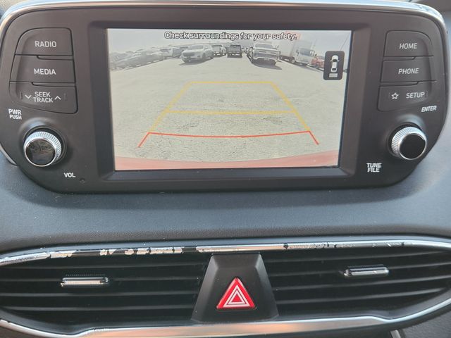 2019 Hyundai Santa Fe SEL Plus Red at DeMontrond Gulf Freeway