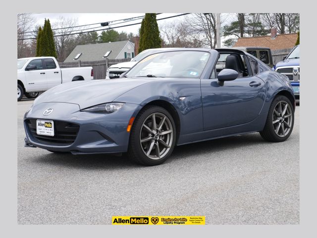 Polymetal Gray 2021 Mazda MX-5 Miata RF Grand Touring RWD Convertible Rear-Wheel Drive 6-Speed Automatic