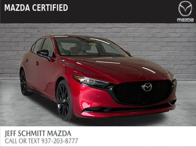 Soul Red Crystal Metallic 2025 Mazda MAZDA3 Sedan All-Wheel Drive 6-Speed Automatic