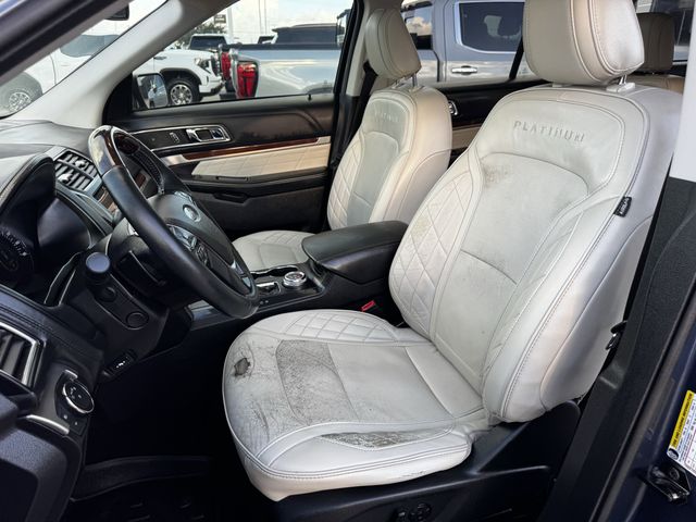 2019 Ford Explorer Platinum Blue at Bayway Chrysler Dodge Jeep Ram