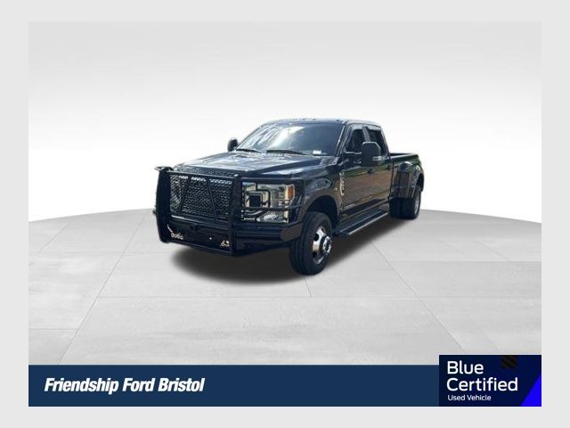 Black Metallic 2022 Ford F-350 Super Duty XL Crew Cab LB DRW 4WD Pickup Truck Four-Wheel Drive Automatic