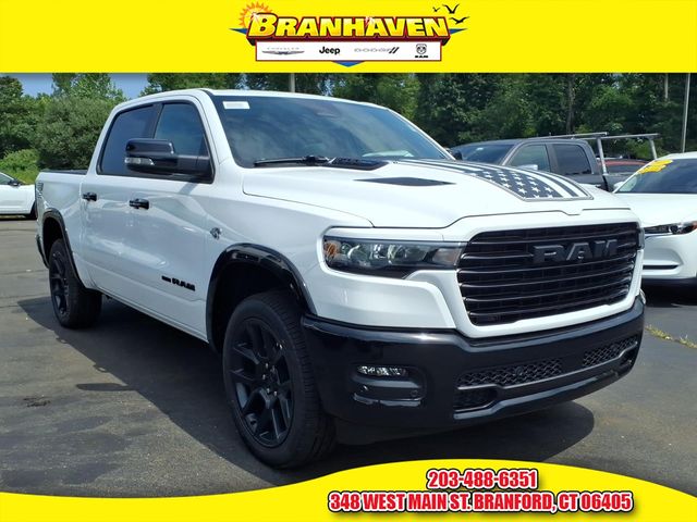 Bright White Clearcoat 2026 RAM 1500 Pickup Truck Four-Wheel Drive 8-Speed Automatic