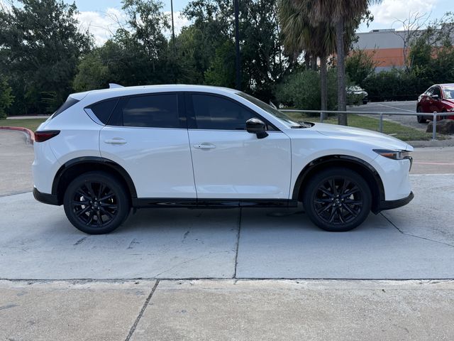 2025 Mazda CX-5 2.5 Carbon Turbo White at Joe Myers Mazda Kia