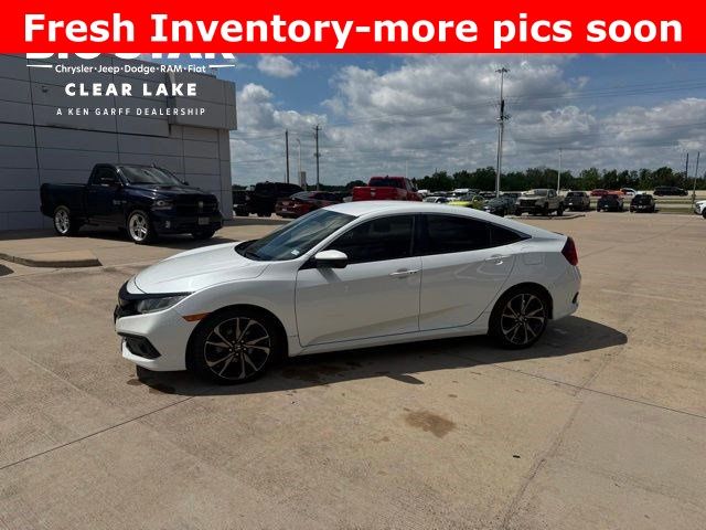 2021 Honda Civic Sport White at Community Honda