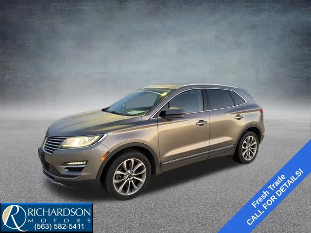 Palladium White Gold Metallic 2017 Lincoln MKC Select AWD SUV / Crossover All-Wheel Drive 6-Speed Automatic