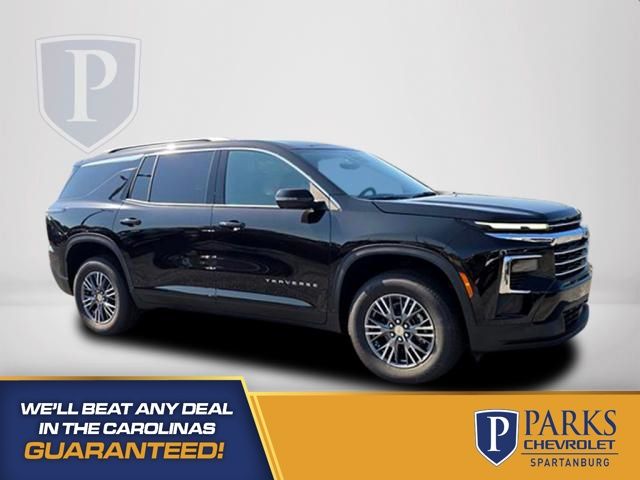 Black Metallic 2026 Chevrolet Traverse SUV / Crossover Front-Wheel Drive 8-Speed Automatic