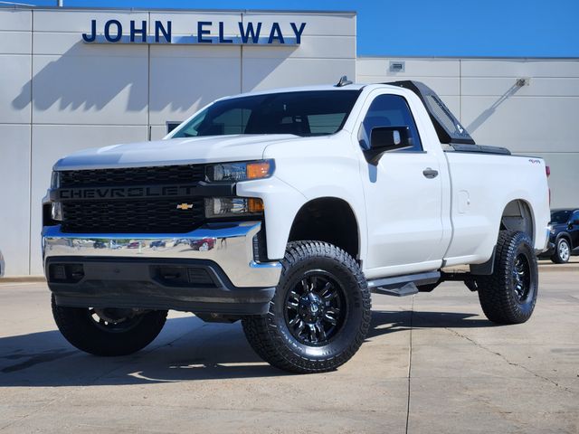 Summit White 2020 Chevrolet Silverado 1500 Pickup Truck Four-Wheel Drive 6-Speed Automatic Overdrive