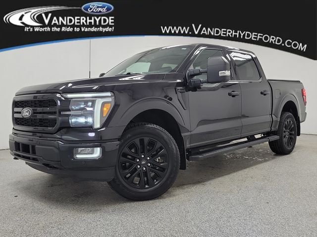 Agate Black Metallic 2024 Ford F-150 Pickup Truck Four-Wheel Drive Automatic
