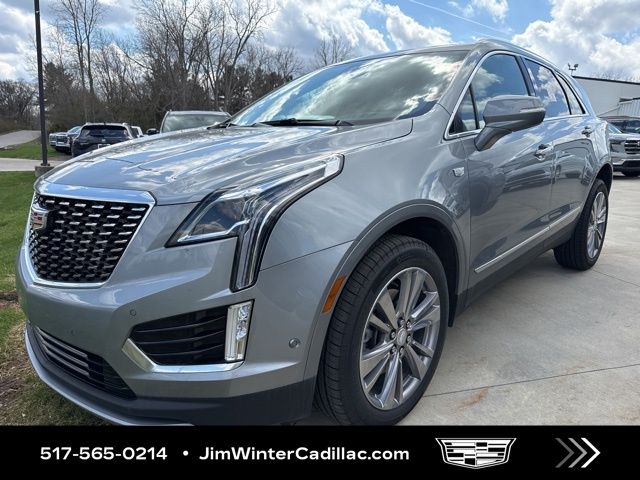 Silver Metallic 2025 Cadillac XT5 Premium Luxury AWD SUV / Crossover Four-Wheel Drive 9-Speed Automatic