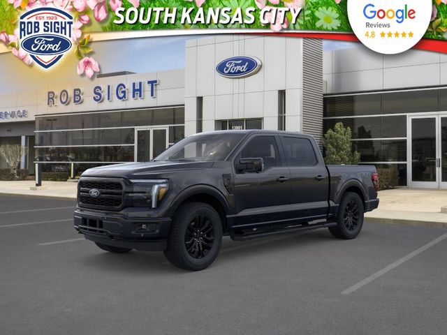 Agate Black Metallic 2026 Ford F-150 Lariat SuperCrew 4WD Pickup Truck Four-Wheel Drive Automatic