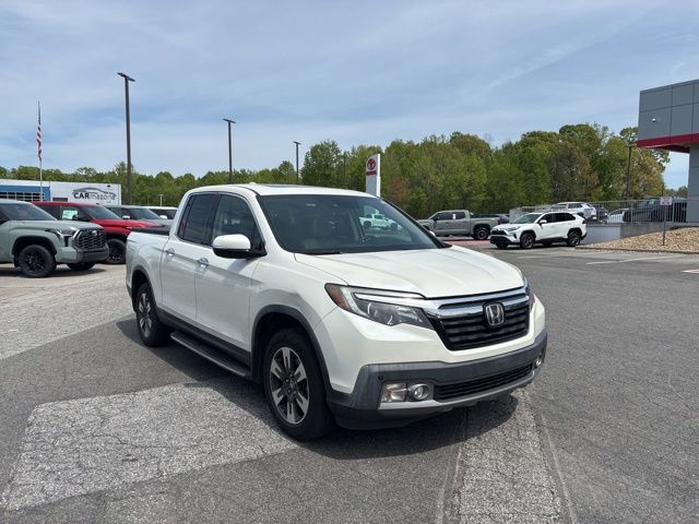 White 2017 Honda Ridgeline RTL-E AWD Pickup Truck All-Wheel Drive 6-Speed Automatic