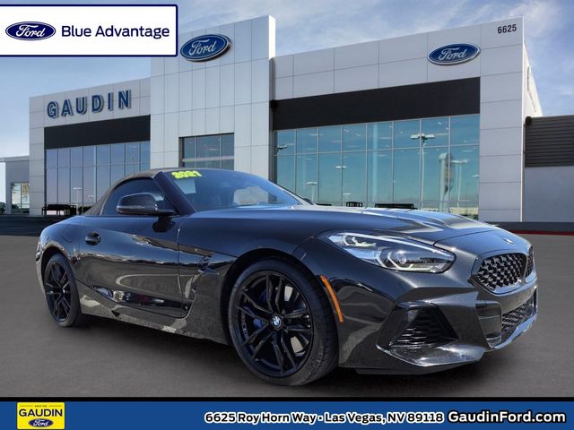 Black Sapphire Metallic 2021 BMW Z4 Convertible Rear-Wheel Drive 8-Speed Automatic