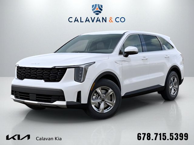 Glacial White 2026 Kia Sorento LX FWD SUV / Crossover Front-Wheel Drive 8-Speed Automatic
