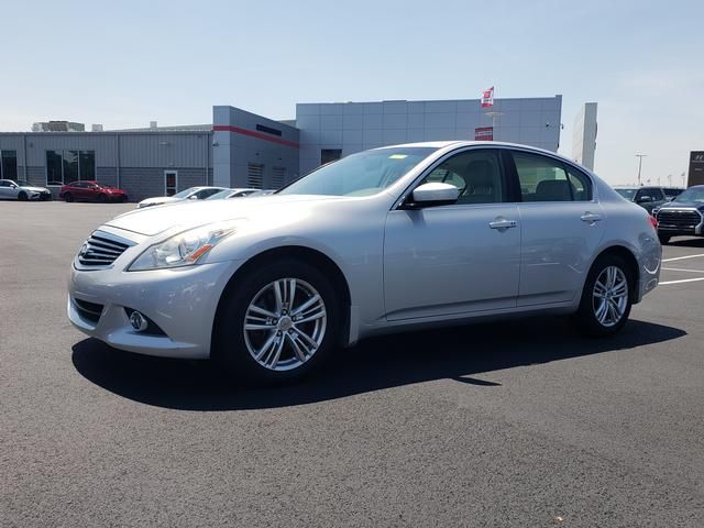 Gray (Liquid Platinum) 2013 INFINITI G37 Sedan All-Wheel Drive 7-Speed Automatic
