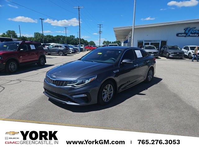 Gray (Platinum Graphite) 2019 Kia Optima Sedan Front-Wheel Drive 6-Speed Automatic