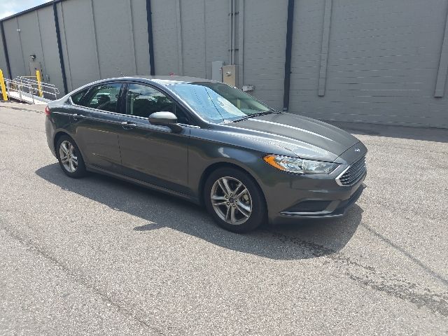 Gray (Magnetic) 2018 Ford Fusion Sedan Front-Wheel Drive 6-Speed Automatic