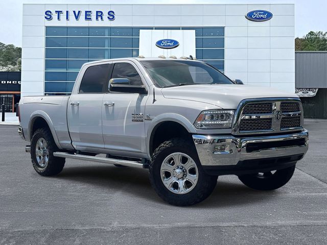 Bright White Clearcoat 2014 RAM 3500 Laramie Crew Cab 4WD Pickup Truck Four-Wheel Drive 6-Speed Automatic